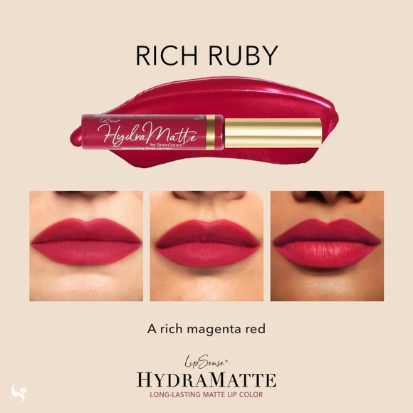 Rich Ruby HydraMatte LipSense - Picture 1 of 3